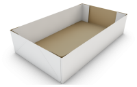 The long or short side of the packaging has a double layer of solid board, which guarantees extra stability. This provides optimal protection during long and unstable transportation.